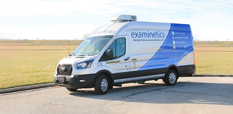 Examinetics Mobile Health Testing Van